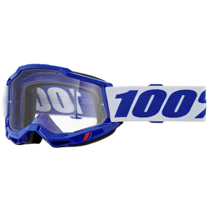 100% Accuri 2 Goggles - Blue (Mirror Red Lens)