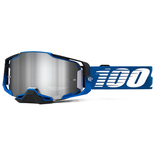 100% Armega Goggles - Rockchuck (Mirror Silver Lens)