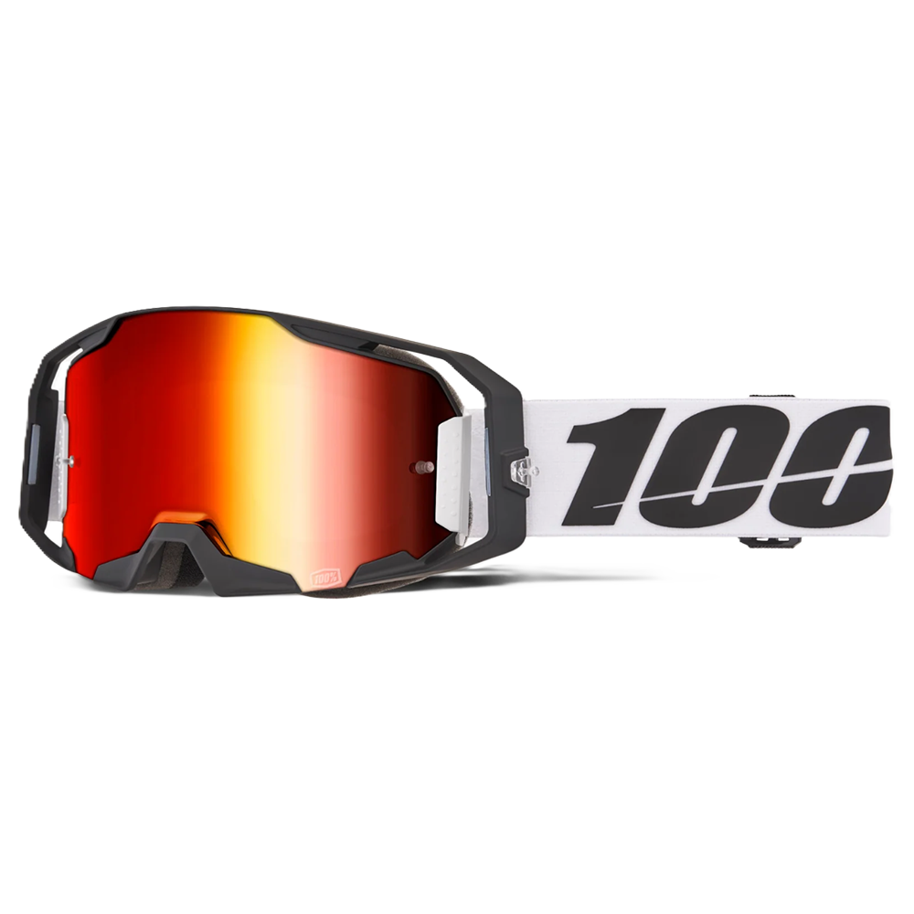 100% Armatic Goggles - Caldwell (Mirror Red Lens)