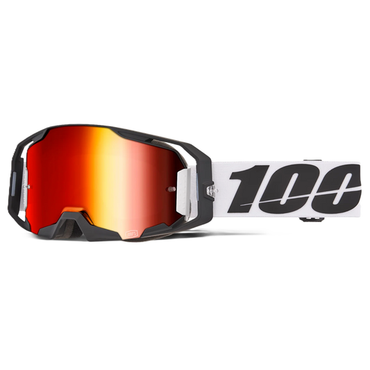 100% Armatic Goggles - Caldwell (Mirror Red Lens)