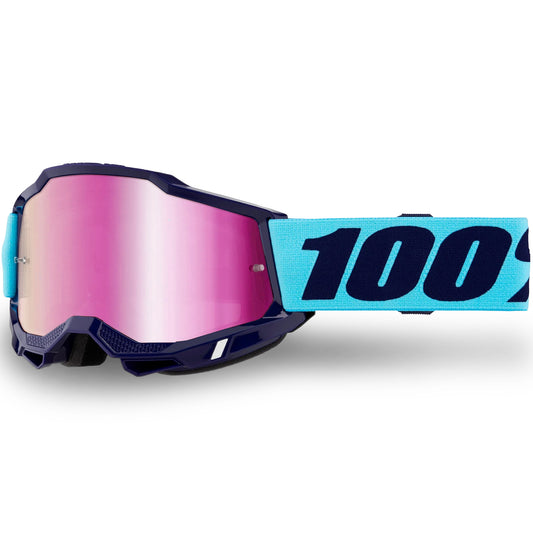 100% Accuri 2 Goggles - Vaulter (Mirror Pink Lens)