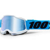100% Youth Accuri 2 Goggles - Novel (Mirror Blue Lens)
