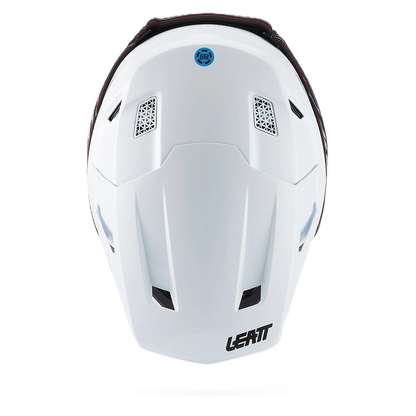 Leatt Moto 8.5 Helmet and 5.5 Goggles (White V27)
