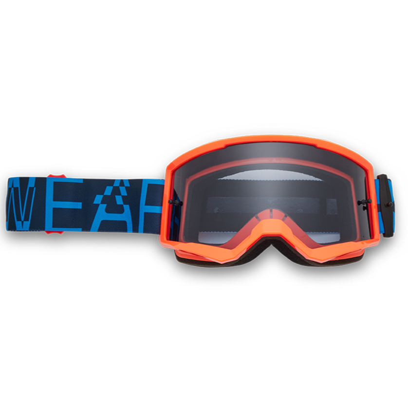 Fox Main Race Spec Goggles - Clear Lens (True Blue)