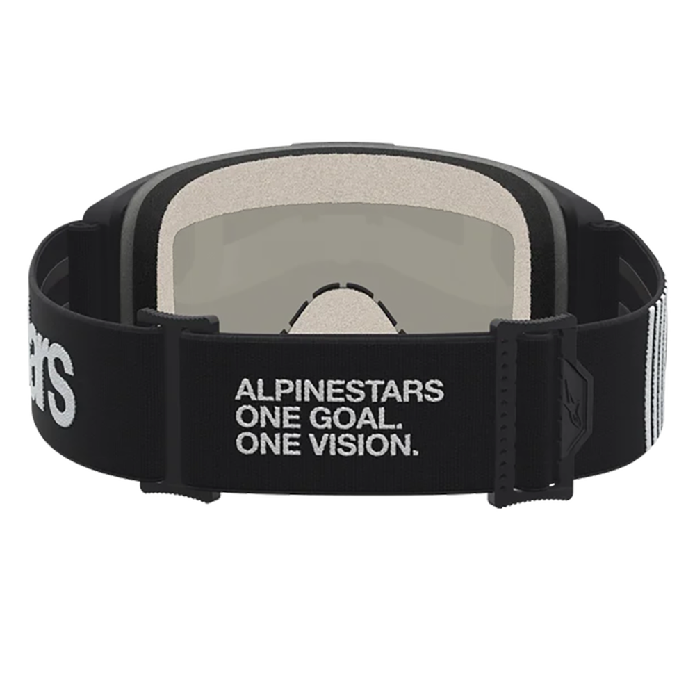 Alpinestars Vision 5 Hone Goggles - Black White (Mirror Gold Lens)