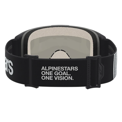Alpinestars Vision 5 Hone Goggles - Black White (Mirror Gold Lens)