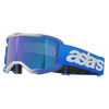 Alpinestars Vision 5 Blaze Goggles - Blue (Mirror Blue Lens)