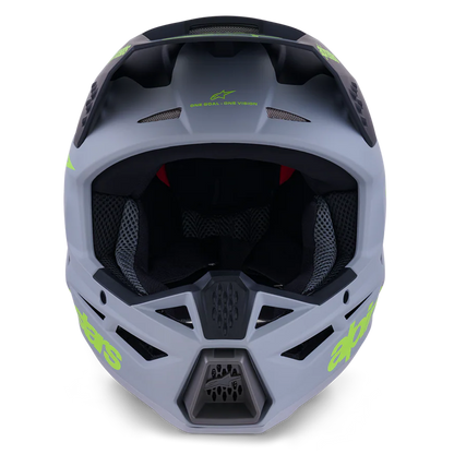 Alpinestars SM3 Youth Radium Helmet (Green/Black/Yellow)