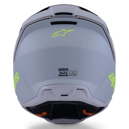 Alpinestars SM3 Youth Radium Helmet (Green/Black/Yellow)