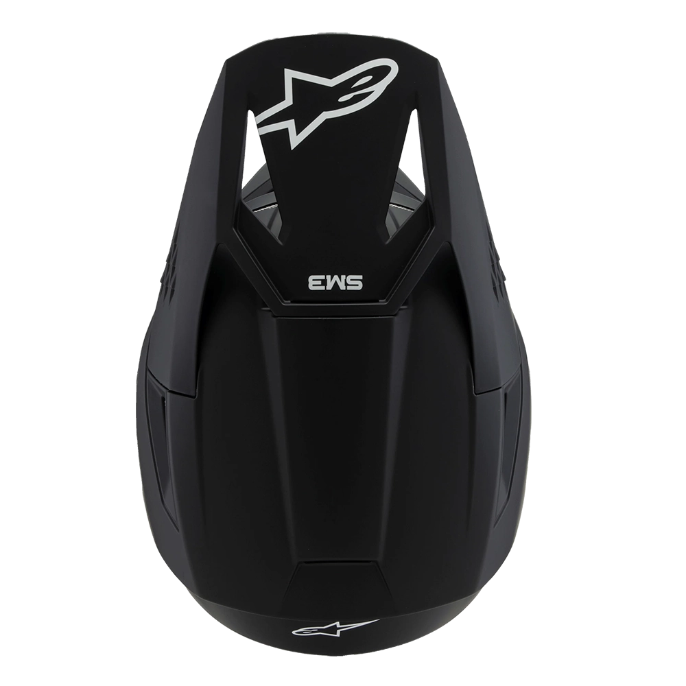Alpinestars SM3 Youth Helmet (Solid Matte Black)