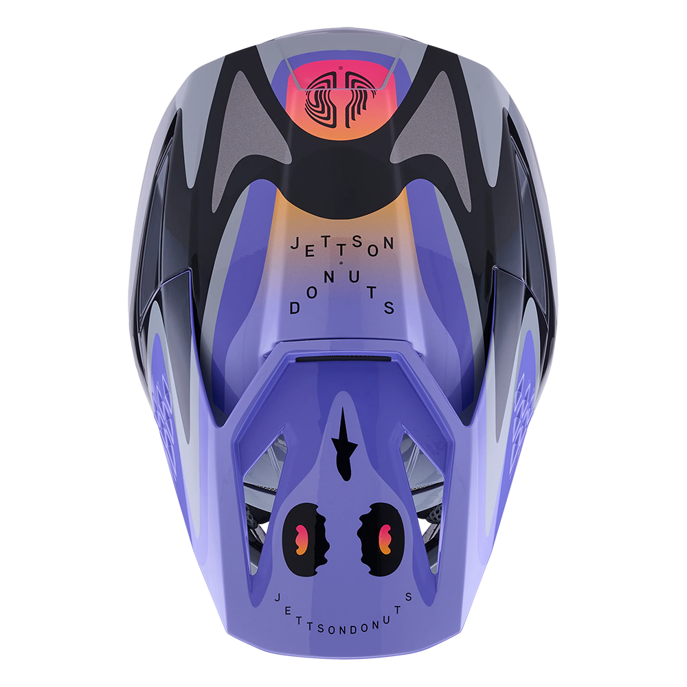 Alpinestars SM3 Youth Jettson Helmet (Grey Purple Black)