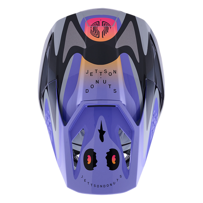 Alpinestars SM3 Youth Jettson Helmet (Grey Purple Black)