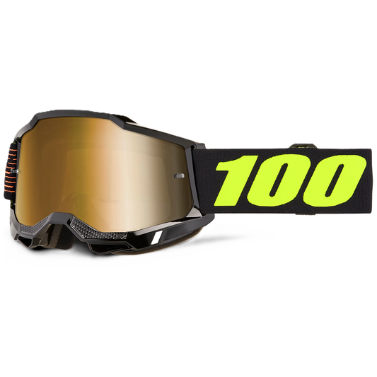 100% Accuri 2 Goggles - Fairbanks (Mirror True Gold Lens)