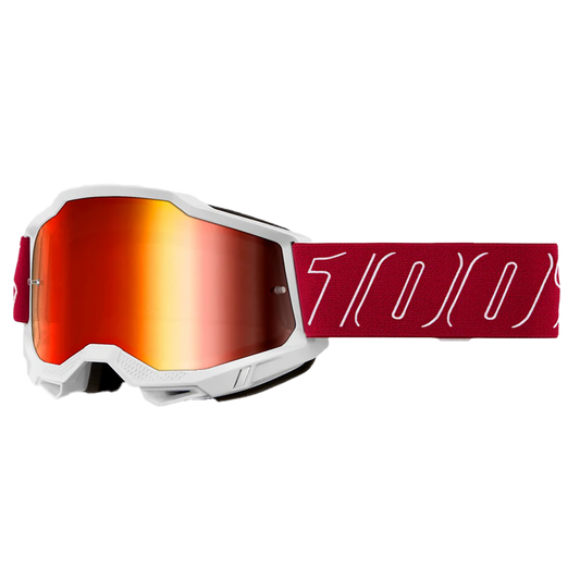 100% Accuri 2 Goggle - Redline (Mirror Red Lens)