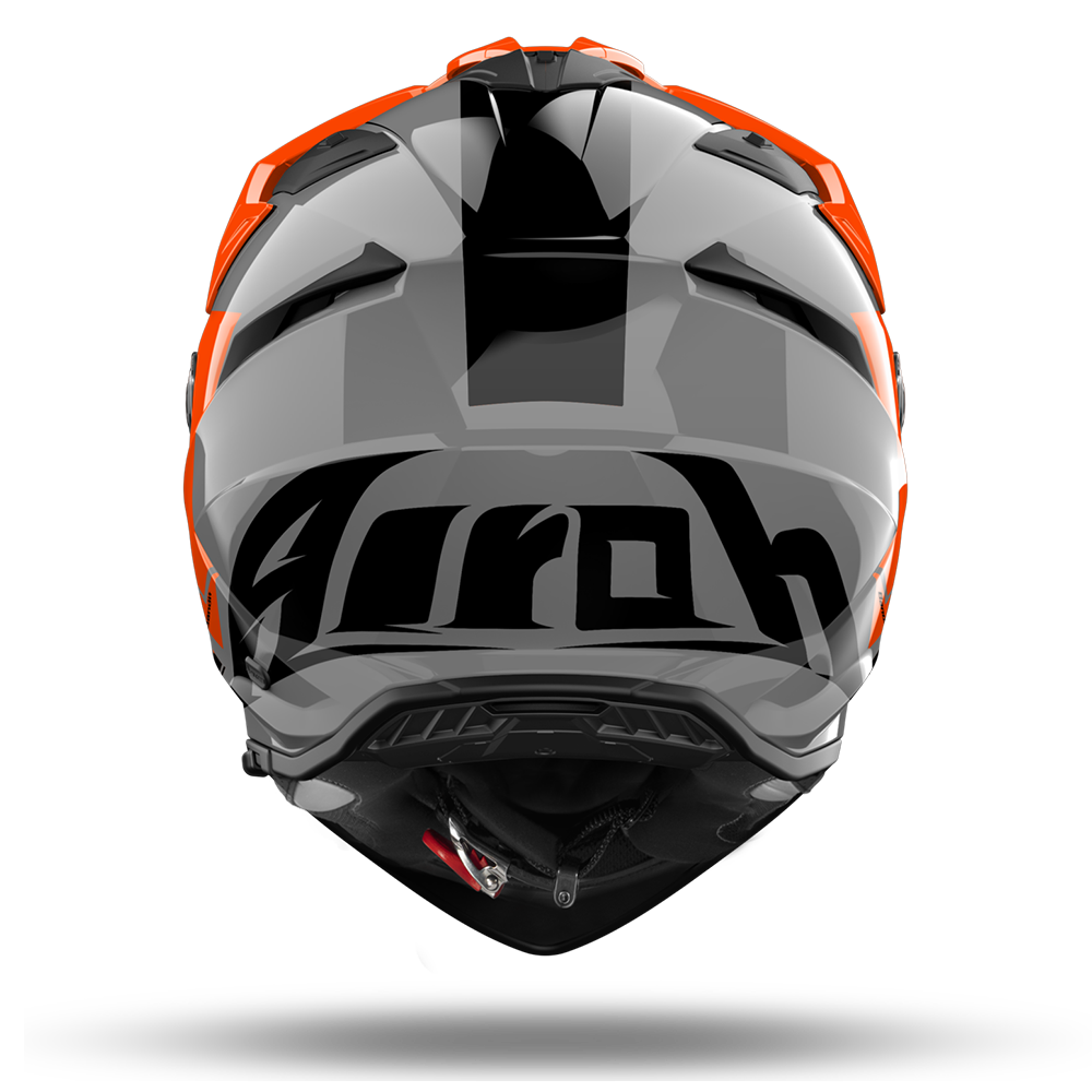 Airoh Bandit Tune Helmet ( Orange Gloss)