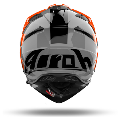 Airoh Bandit Tune Helmet ( Orange Gloss)