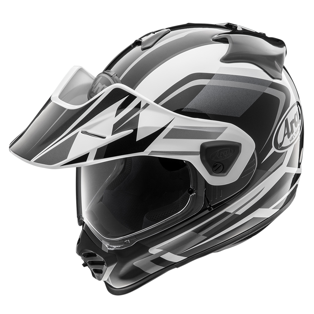 Arai Tour-X5 Discovery Adventure Helmet (White Black) Gloss