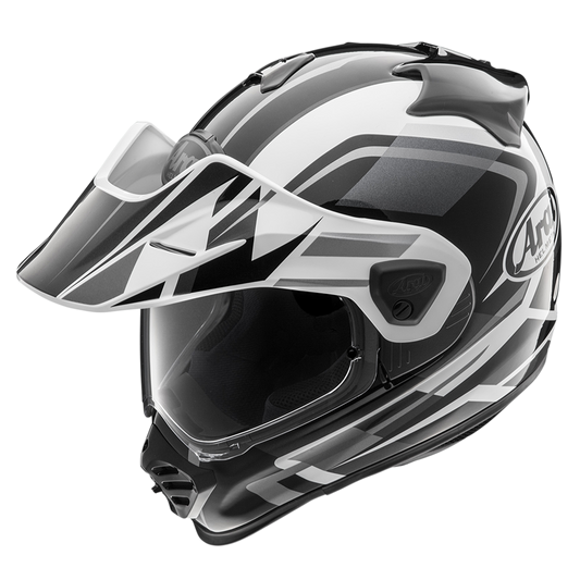 Arai Tour-X5 Discovery Adventure Helmet (White Black) Gloss