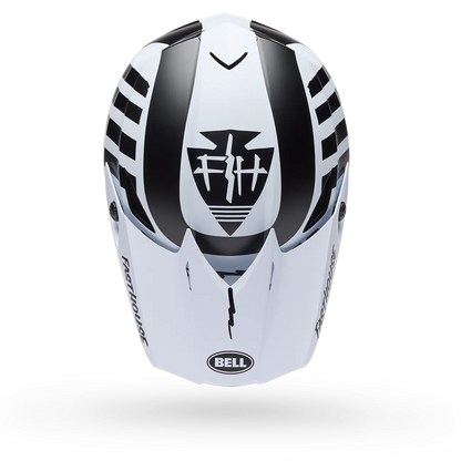 Bell MX-10 MIPS Fasthouse Helmet (Black White Gloss)