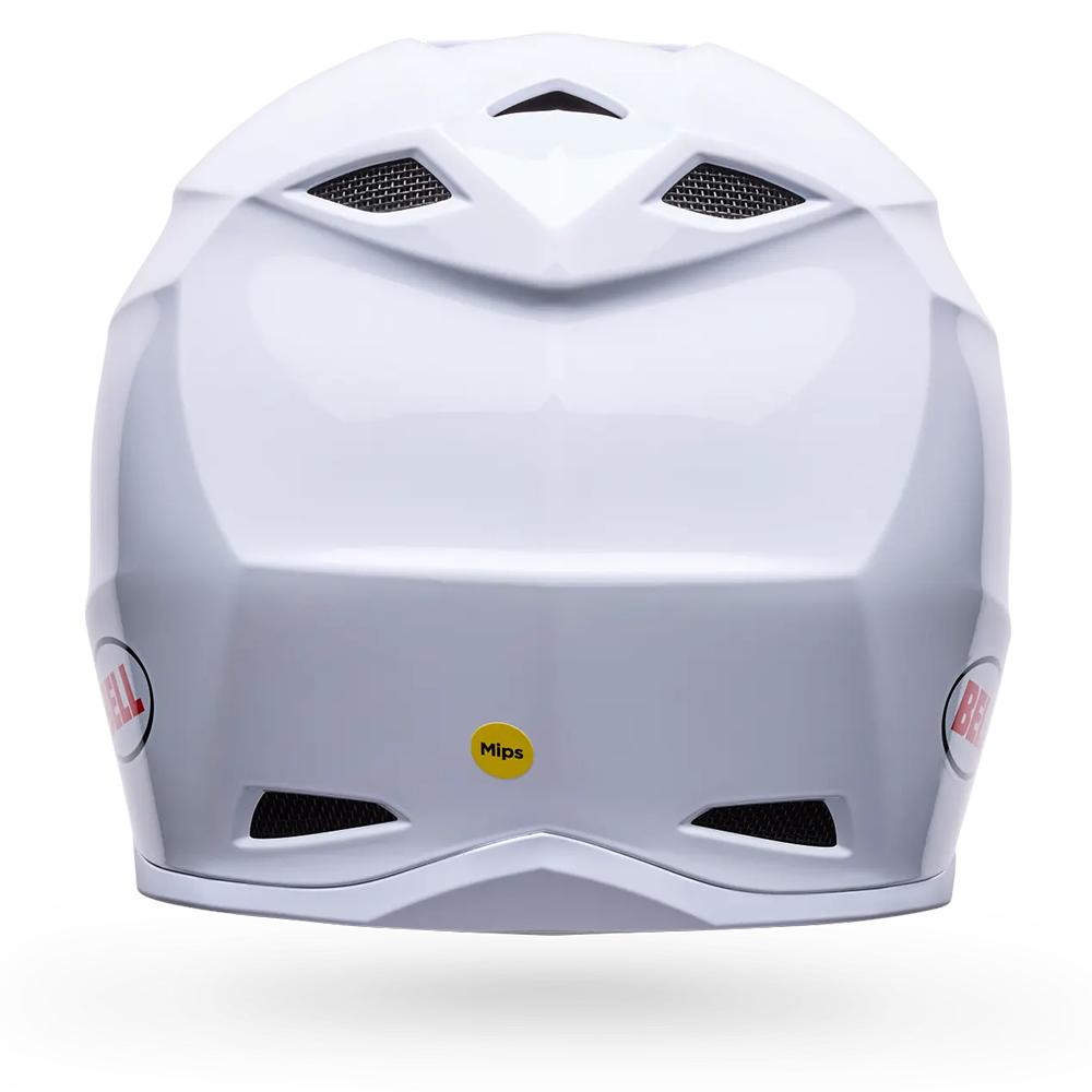 Bell MX-10 MIPS Helmet (Solid White Gloss)