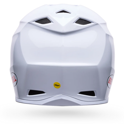 Bell MX-10 MIPS Helmet (Solid White Gloss)