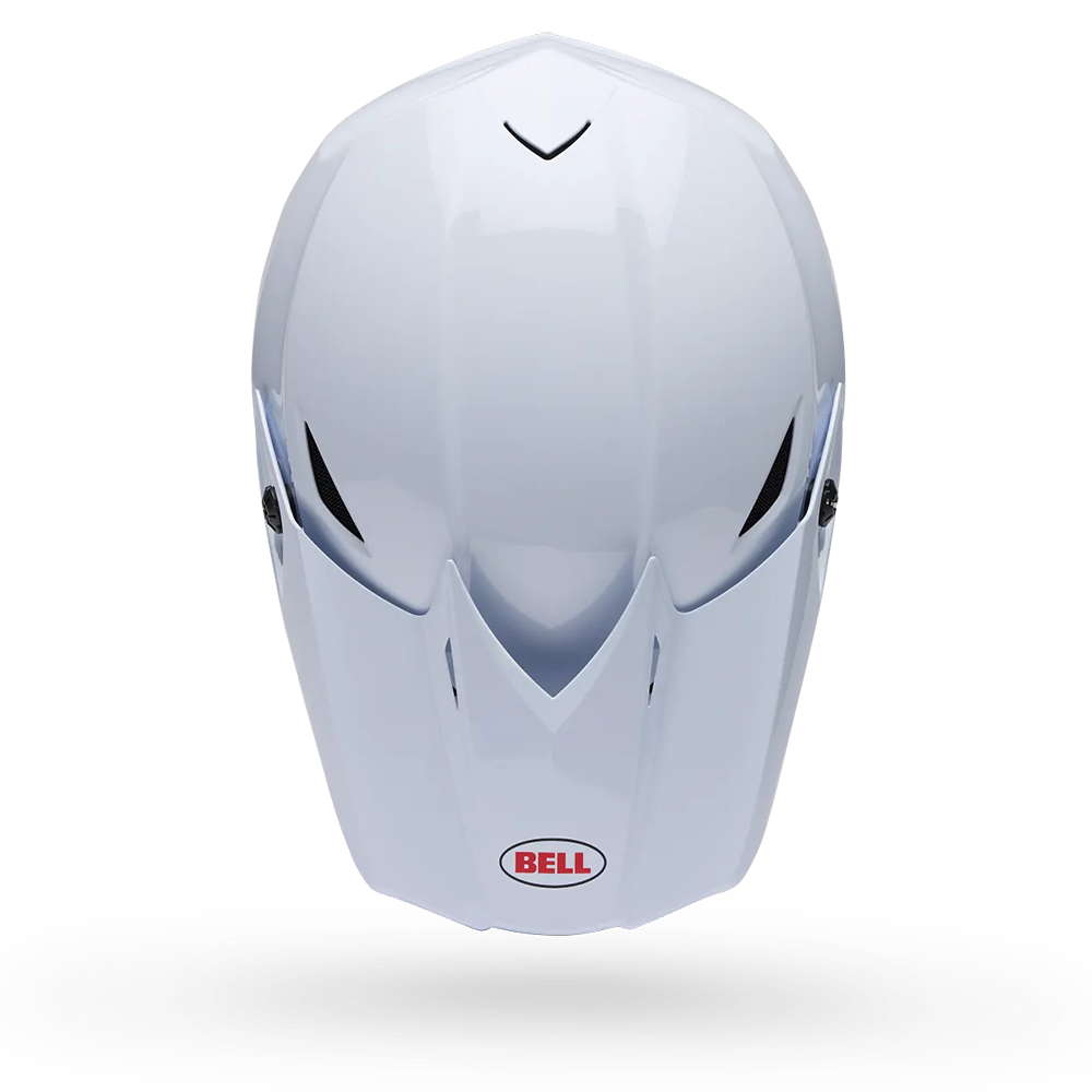 Bell MX-10 MIPS Helmet (Solid White Gloss)