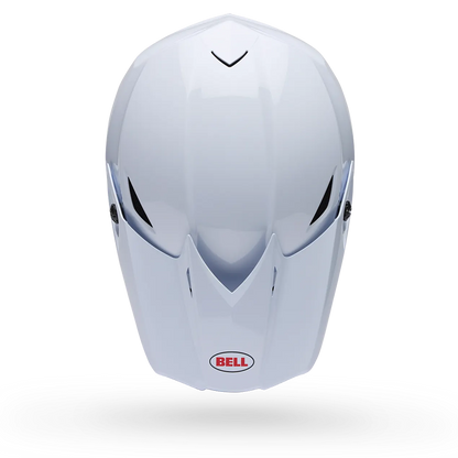 Bell MX-10 MIPS Helmet (Solid White Gloss)