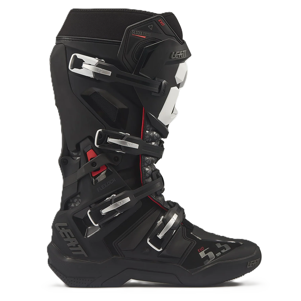 Leatt 5.5 Flexlock EVO Boots (Black)