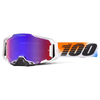 100% Armega Goggles - United (Hiper Mirror Red Blue)