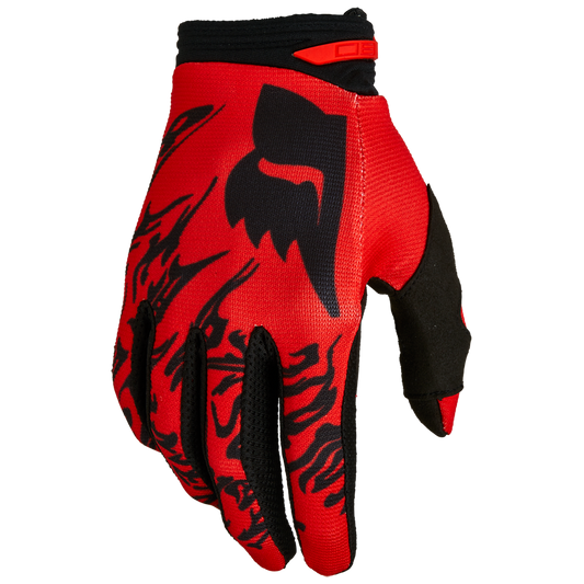 Fox 180 Peril Gloves (Red)