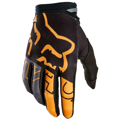 Fox 180 Skew Gloves (Black Gold)