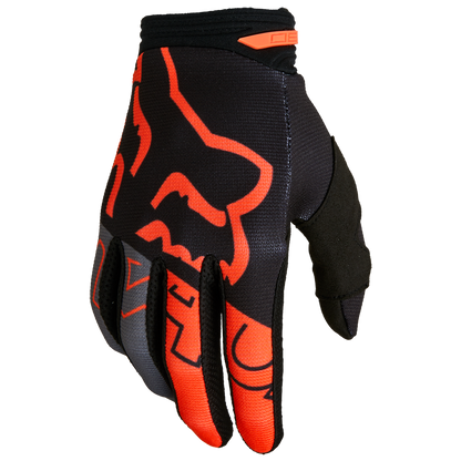 Fox 180 Skew Gloves (Black Orange)