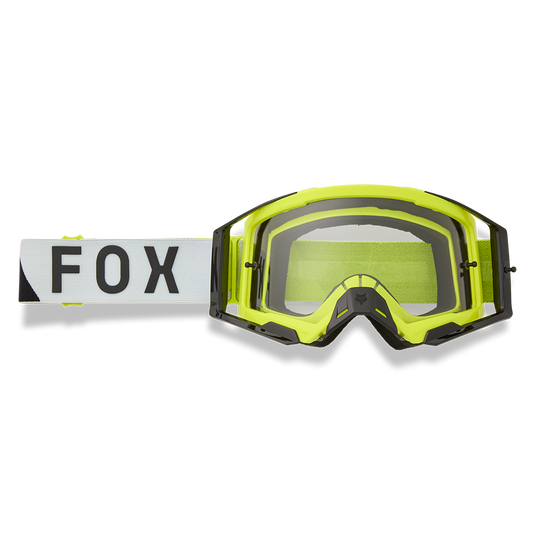 Fox Airspace Tine Goggle - Clear Lens (Fluo Yellow)