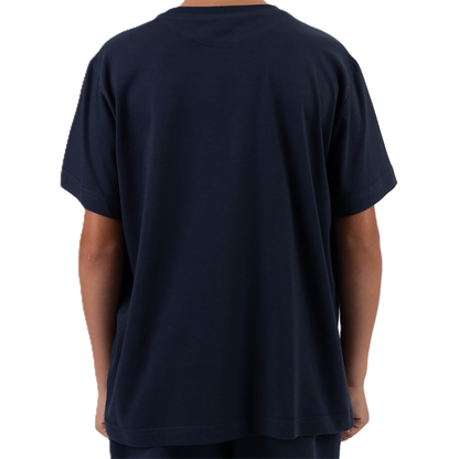 Fox Block Youth Ss Tee (Summit Navy)