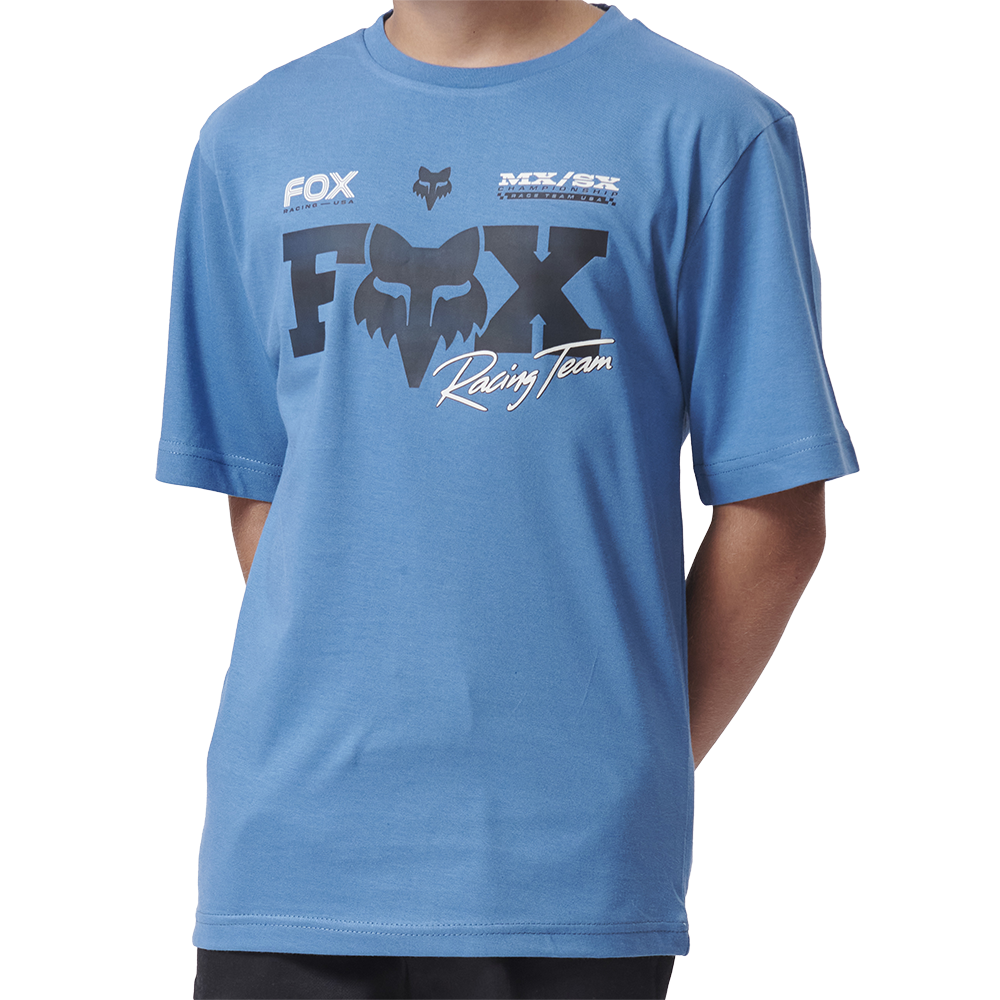 Fox Rival Boys Ss Tee (Banaff Blue)