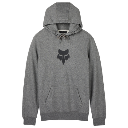 Fox Head Pullover Hoodie (Heather Graphite) Slim Fit