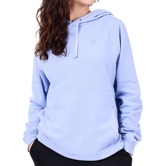 Fox Women's Hot Spot Pullover Hoodie (Collar Blue)