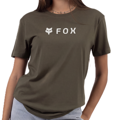Fox Women’s Absolute Relaxed Ss Tee (Taupe Green)