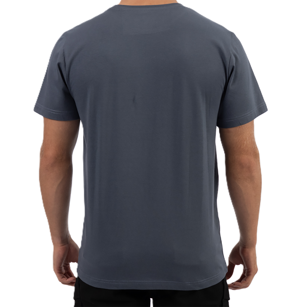 Fox Outline Ss Tee (Granite Grey)