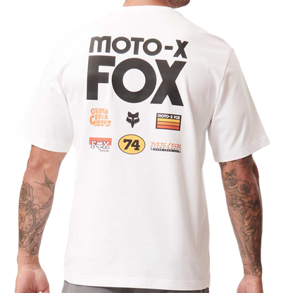 Fox Loretta Lynns Moto-X OV Ss Tee (White) Oversized