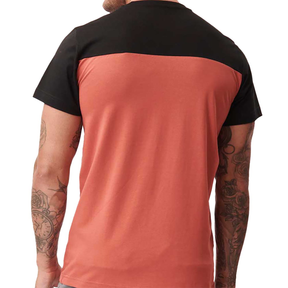 Fox Ribbon SS Tee (Black/Tandoori Spice)