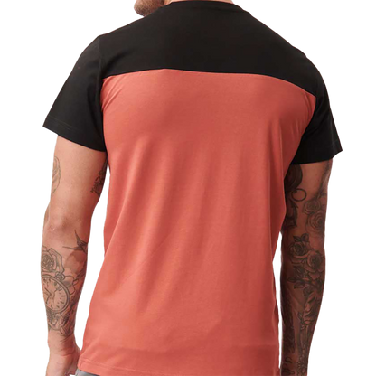 Fox Ribbon SS Tee (Black/Tandoori Spice)
