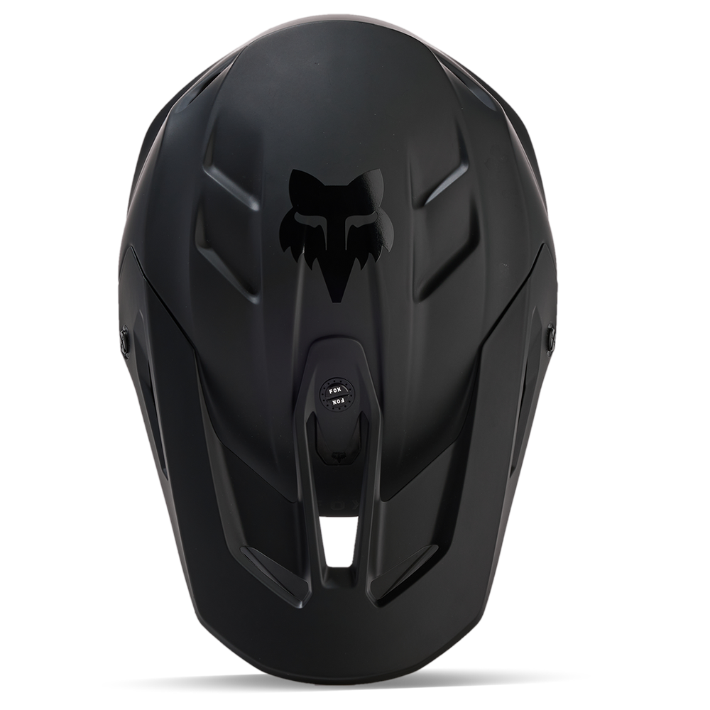 Fox V3 Solid Helmet - (Matt Black)