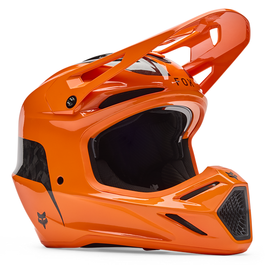 Fox V3 RS Fracture Helmet - (Flo Orange)