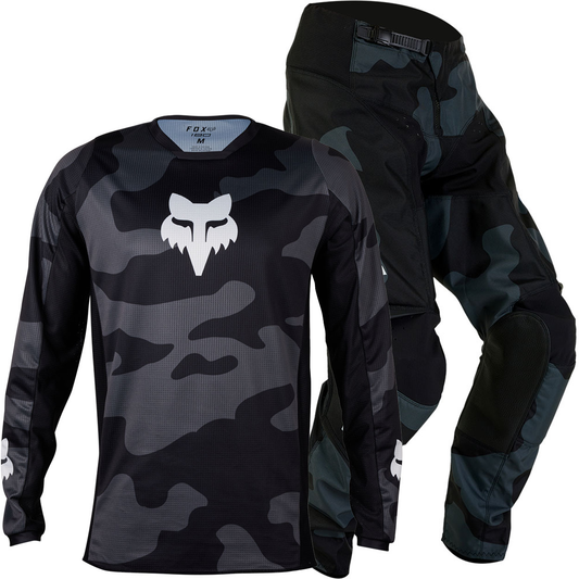Fox 180 Bnkr Gear Combo (Black Camo)