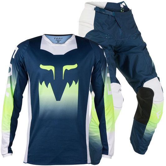 Fox 180 Flora Gear Combo (Dark Indigo)