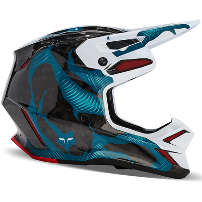Fox V3 RS Withered Solid Helmet - DOT/ECE (Multi)