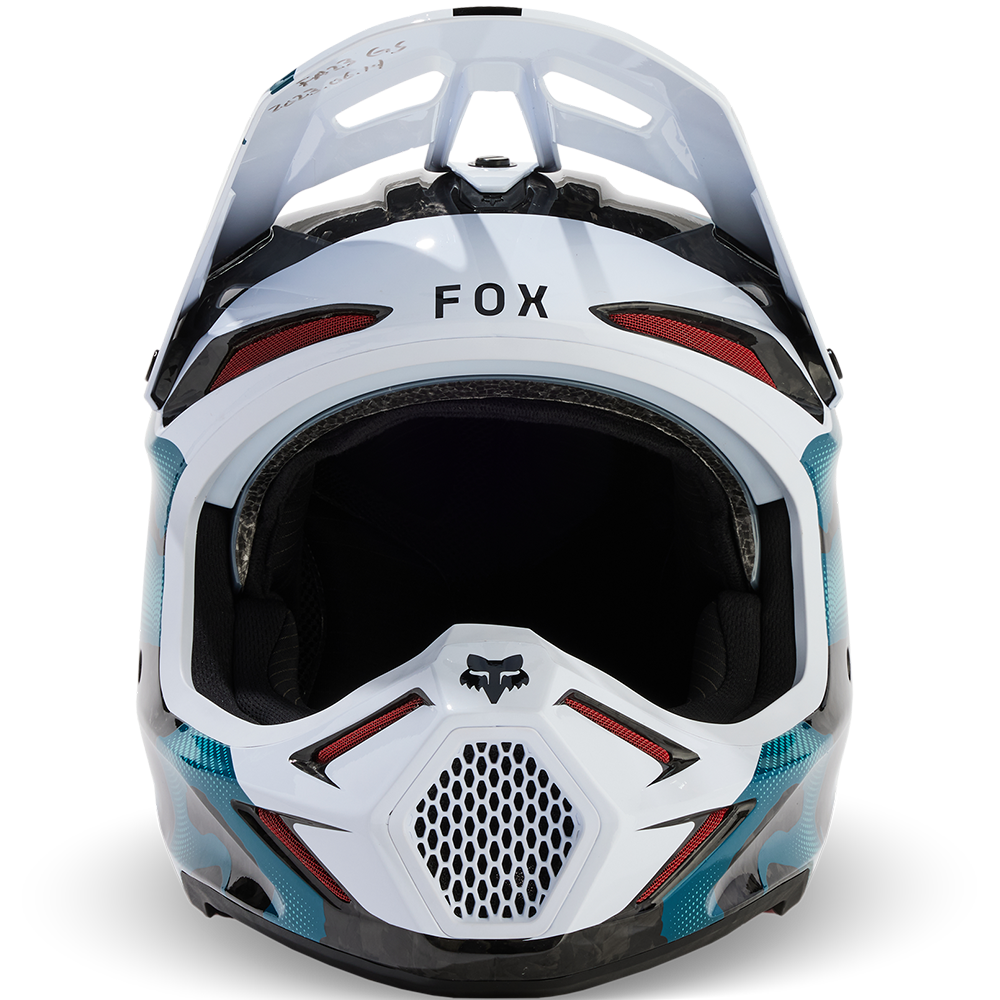 Fox V3 RS Withered Solid Helmet - DOT/ECE (Multi)