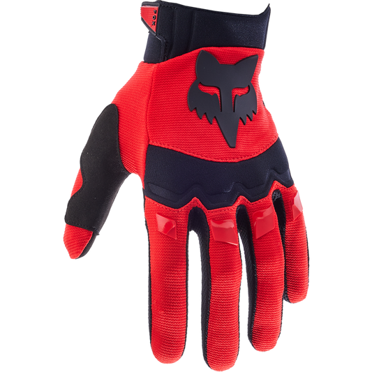 Fox Youth Dirtpaw Gloves (Fluo Red) 24