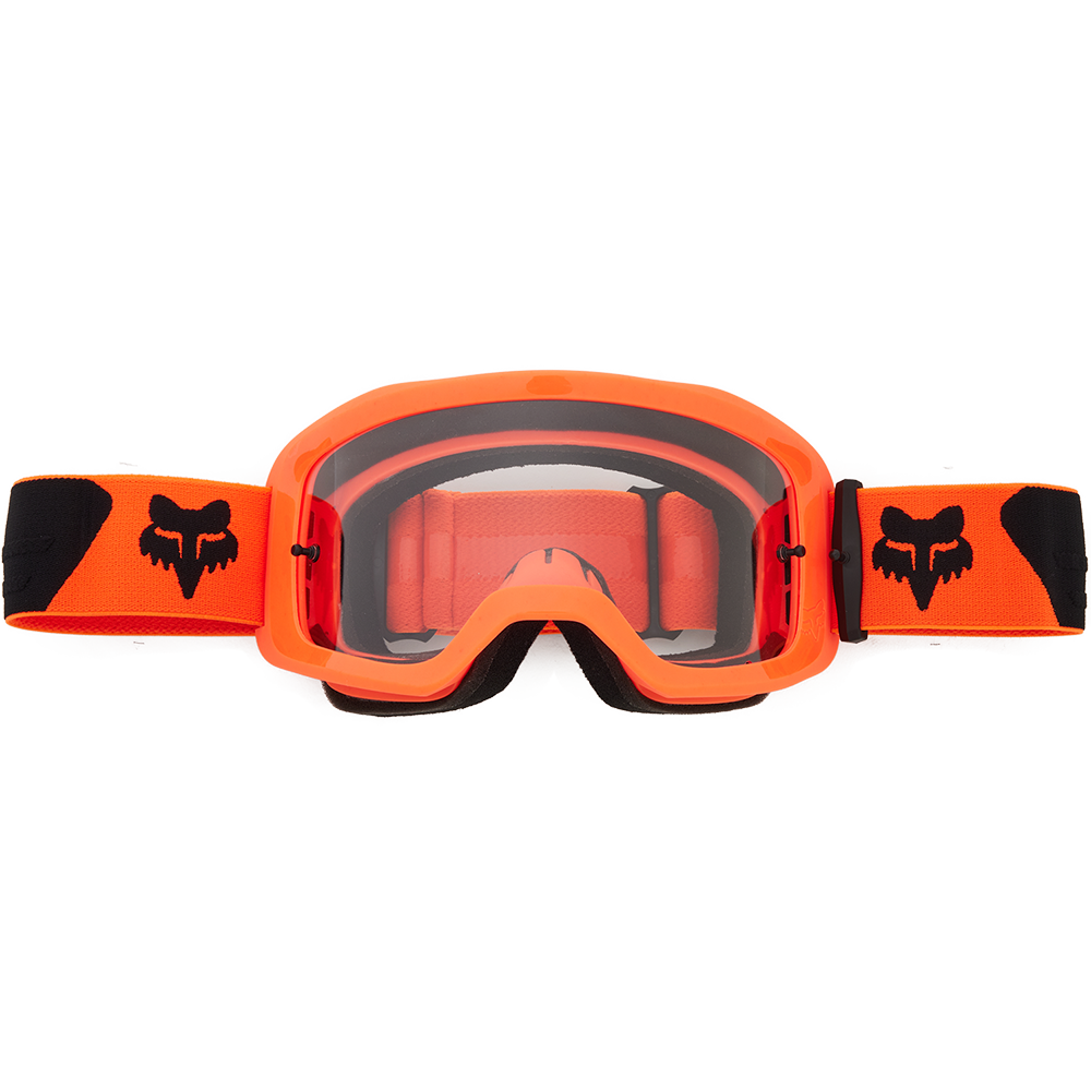 Fox Main Core Goggles - Clear Lexan Lens (Fluo Orange)